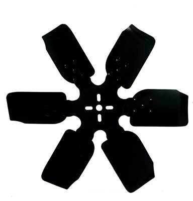 Derale Rigid Race Fans 17319 Fan Style Steel Blade 19" Std. Rotation 2" Depth 6,000 RPM Rated