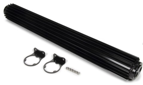 Derale Heat Sink Fluid Coolers 13287 Cooler, Sink, Dual Pass, Aluminum, Black Anodized, Dual Pass, Each
