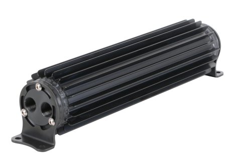 Derale Heat Sink Fluid Coolers 13280 Cooler, Type, 2-Pass, Aluminum, 14.250 in. x 1.375. x 3.25 in., 3/8 in. NPT, Inlet, Outlet, Each