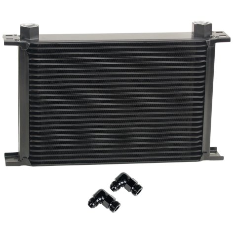 Derale Stacked Plate Fluid Coolers 52588 KIT-Stack Cooler 25 Row (-8AN 90° Swivel)
