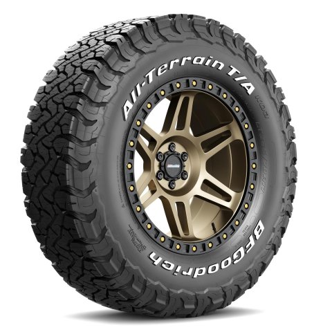 BFGoodrich All-Terrain T/A KO3 Tires 265/75-16 Tire, KO3, LT265/75-16, Radial, Raised White Letters, Each