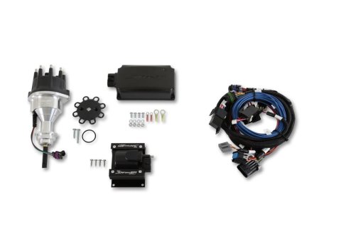 Holley Sniper EFI HyperSpark Distributor Kits 565-305K Ignition Systems, 1 EFI, HyperSpark, Ignition Box, Coil, Distributor, Wire Harness, Chrysler, Dodge, Plymouth, Big Block, B, Kit