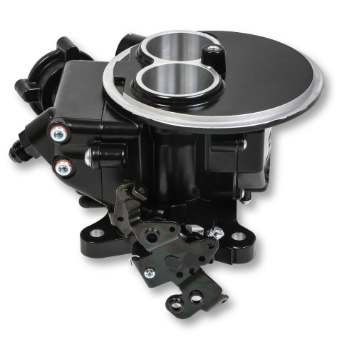 Holley Sniper EFI 2300 Two-Barrel Fuel Injection Systems 550-850 Systems, EFI, 2300, Throttle Body, Black, Flange, Injectors, Pressure Regulator, Harness, Tuner, Kit