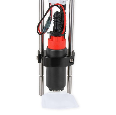 Holley Sniper Fuel Cell EFI Pump Modules 19-375 Pumps, Sniper, In-tank, Cell, EFI, 12V, 90 gph, -6AN Ends, Male Thread, No Return, 6-bolt Fill, E85 Compatible, with Bracket, Each