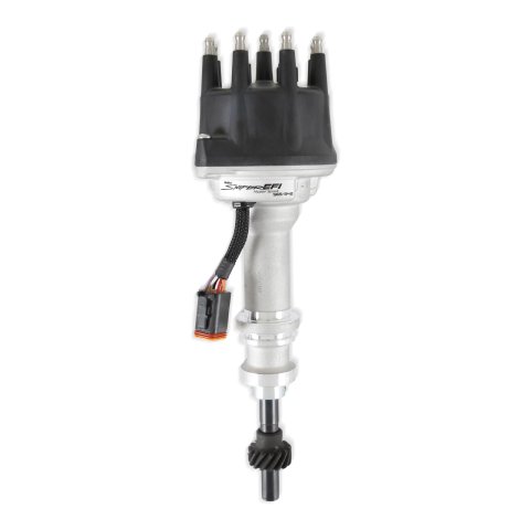 Holley Sniper HyperSpark Ready to Run Small Cap Distributors 565-342 Distributors, EFI, HyperSpark, HEI Cap, Hall Effect, Aluminum Housing, Iron Gear, Ignition Module, Ford, Lincoln, Mercury, 351ci, Windsor, Each