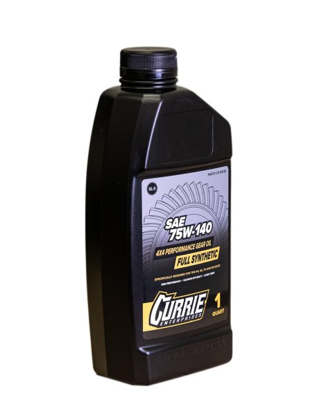 75W140 Currie 4x4 Performance Gear Oil CE-9013S Oil, Oil, Synthetic, 75W140, 1 qt., Each