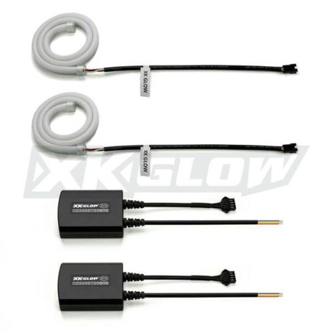 XK Glow Sequential Switchback LED Strips XK043001-36 Halo Strips, Strips, 36 in. Length, Headlight Position, LED, Amber/White, Kit