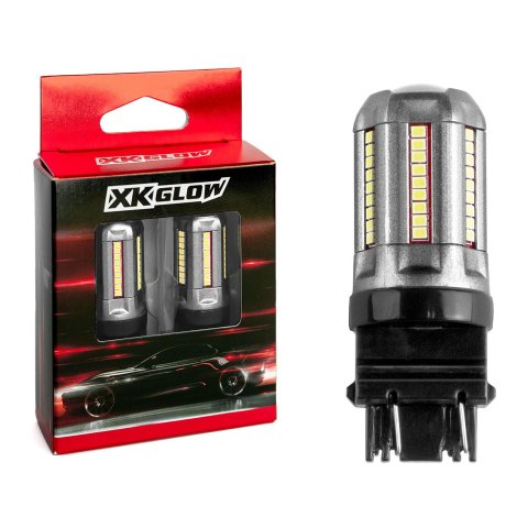 XK Glow Light Bulbs XK3156-W 2pc White 3156 Auto Bulb