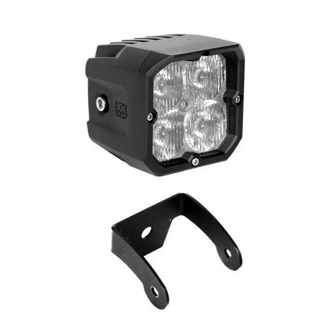 XK Glow C3 Cube Lights XK065001-S XKchrome 20w LED Light with RGB Accent Light - Spot Beam
