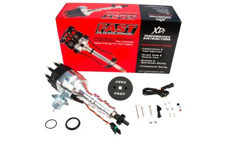 FAST XDi EZ-RUN Distributors 306010 Distributor, Ford, Big Block FE, Male/HEI, EZ-Run, Billet Aluminum, Each