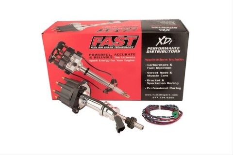 FAST XDi Sportsman Distributors 1000-1613 Distributor, Billet, Hall Effect Trigger, Locked Advance, Small Cap, Ford, 351W, Each