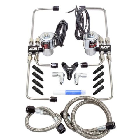 Snow Performance Water/Methanol Direct Port Hardline Upgrades 94702H Injection, Port, For Billet Hellcat Lid, Upgrade Hardline, Kit