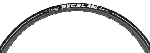 Excel A60 Rims 30-7412 Motocross Rim, Aluminum, Black Anodized, 19 in. x 1.850 in., 32-Spoke, Rear, Each