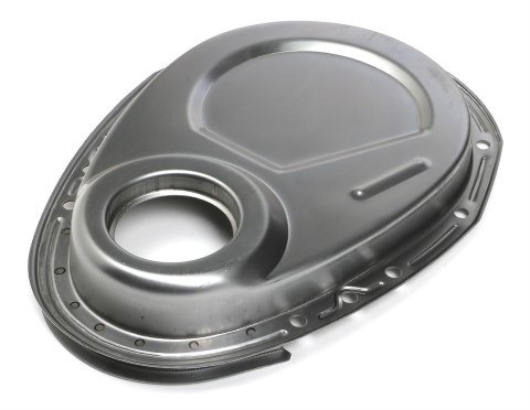 Trans-Dapt Performance Timing Covers 9411 Cover only Chevy 283-350 Unplated