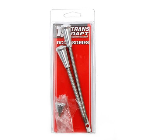 Trans-Dapt Performance Products Steering Column Dress-Up Kits 7597 Dress Up, Billet Aluminum, Polished, Turn Signal/Tilt Wheel Levers, Flasher Knob, GM Pickup