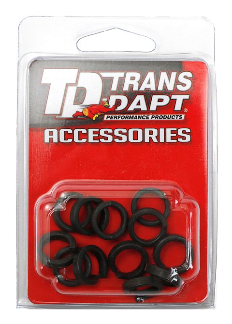Trans-Dapt Performance Lock Washers 4710 Washer, Split Lock, Steel, Zinc, .375 in. I.D., Set of 12