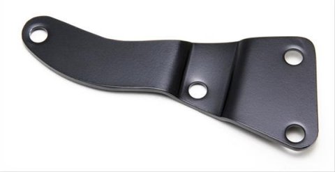 Trans-Dapt Performance Steel Alternator Brackets 8538 Bracket; OEM Style; Long Water Pump; Bottom Bracket; Black Satin Powdercoated;
