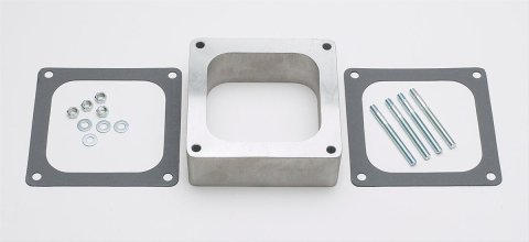 Trans-Dapt Performance 2 Inch Carburetor Spacer 2469 Spacer, Aluminum, in. Thick, Open, Dominator Bore, Each