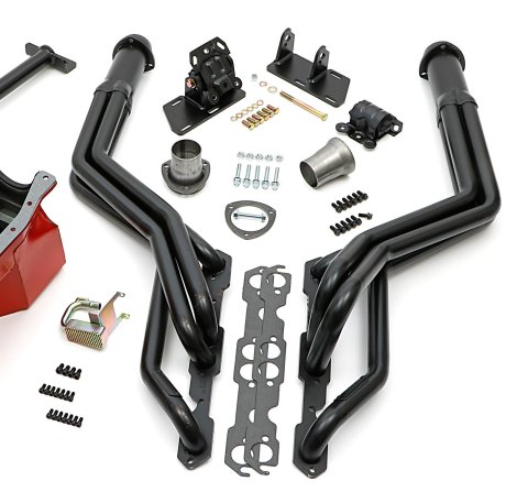 Trans-Dapt Performance Swap-In-A-Box Complete Engine Swap Kits 99094 Kit, Headers, Motor Mounts, Oil Pan, Pickup, Gaskets, Hardware, Chevy, 1986-00 Small Block, TH350, 700R4, Kit