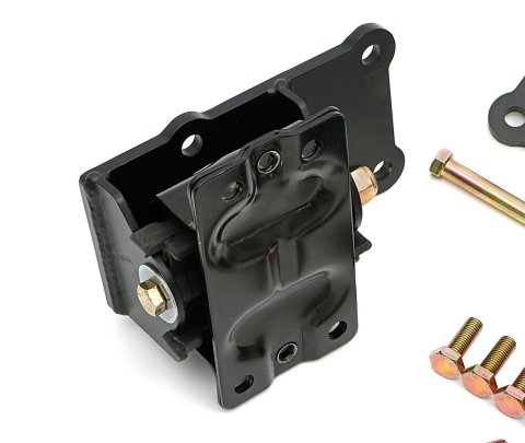 Trans-Dapt Performance Engine Swap Motor Mounts 4206 Mounts, Swap, LS Engine, Complete, Bolt-In, Black, Buick, Chevy, Pontiac, Oldsmobile, Kit