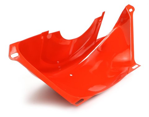 Trans-Dapt Performance Flexplate Dust Covers 9895 Cover, Cover, Steel, Orange Powdercoated, GM, 700R4, Each