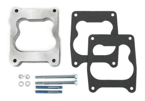 Trans-Dapt Performance 1 Inch Carburetor Spacer 2109 Spacer, Aluminum, in. Thick, Open, Spread Bore, Each