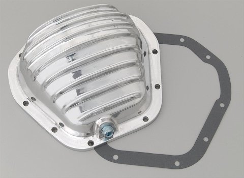 Trans-Dapt Performance Aluminum 10 Bolt Dana 60 Differential Cover 4824 Cover, Aluminum, Polished, 60, Kit