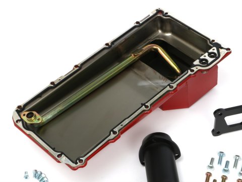 Trans-Dapt Performance Swap-In-A-Box Complete Engine Swap Kits 42033 Kits, Complete, Mid-length Black Ceramic Coated Headers, Motor Mounts, Red Oil Pan, Chevy, Pontiac, 4.8L, 5.3L, 6.0L, Kit