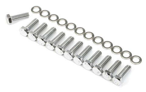 Trans-Dapt Performance Products Differential Cover Fasteners 9251 DIFF COVER BOLT SET FOR GM 12 BOLT ALUMINUM COVER