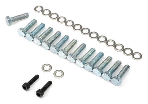 Trans-Dapt Performance Products Oil Pan Fasteners 9470 Bolt Set, Bolt Set For LS Aluminum