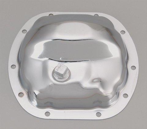 Trans-Dapt Performance Chrome 10 Bolt Dana 30 Differential Cover 9238 Cover, Steel, Chrome, 30, Each