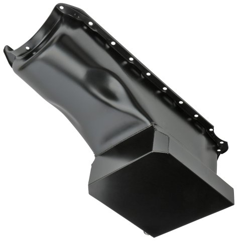 Trans-Dapt Performance Products Oil Pans 7437 Pan, BB Chevy Black 6 Qt Pan