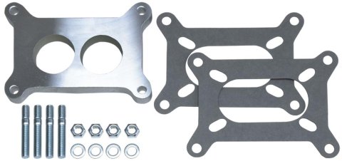 Trans-Dapt Performance 0.5 Inch Carburetor Spacer 2136 Spacer, Aluminum, .500 in. Thick, Ported, 2-Barrel, Each