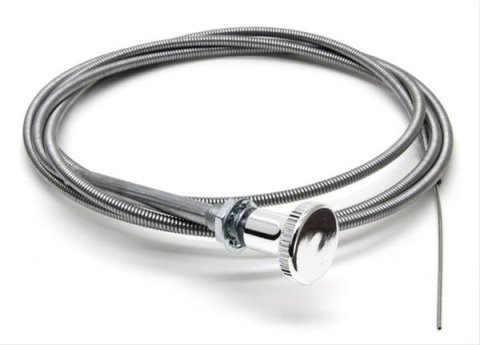 Trans-Dapt Performance Choke Cable Kits 2332 Cable, Steel, Universal, 6 ft. Length, Each