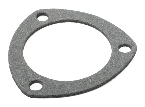 Trans-Dapt Performance Collector Gaskets 9864 Gasket, Triangle, High-Temperature White, 3-Hole, 3.00 in. Inside Diameter, Each