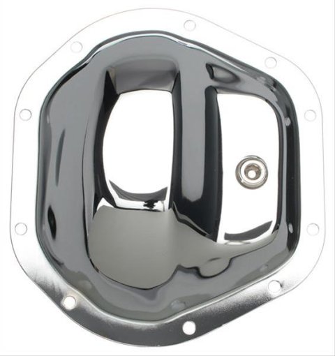 Trans-Dapt Performance Chrome 10 Bolt Dana 44 Differential Cover 8782 Cover, Steel, Chrome, 44, Kit