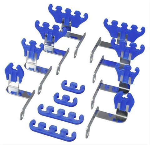 Trans-Dapt Performance Products Ignition Wire Looms and Separators 8771 Loom Set, with Blue Separators, Chevy, Big Block