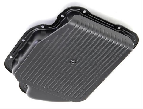 Trans-Dapt Performance Slam-Guard Transmission Pans 8654 TH400 SLAMGUARD TRANSMISSION PAN- ASPHALT BLACK POWDERCOAT