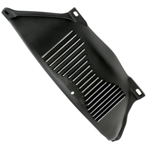 Trans-Dapt Performance Products Flywheel And Flexplate Dust Covers 7445 Cover, Finned, Aluminum, Asphalt Black Electro-Deposit Finish, for GM TH350/TH400 Transmissions, Each