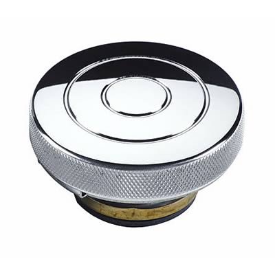 Billet Specialties Radiator Caps 75220 Cap, Aluminum, Polished, Round, Circle Logo, 16 psi, Each