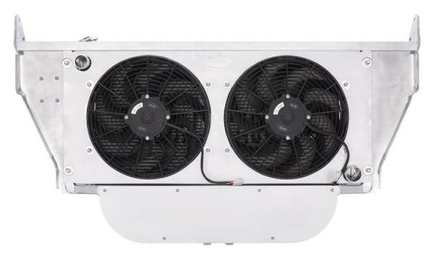 Cold Case Radiator Support Module Kits for 1957 BEL AIR, ONE-FIFTY SERIES, TWO-TEN SERIES - CHT56357K Radiator, Performance, Module, Aluminum, Satin Brushed, Crossflow, 2 Row, Dual 14 in. Fan, Chevrolet, Kit