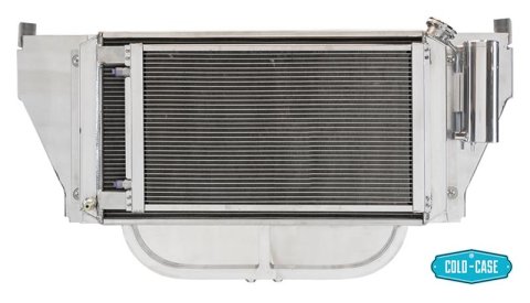 Cold Case Radiator Support Module Kits CHT56357LSK Radiator, Module, Aluminum, Crossflow, 2 Row, LS Conversion, Chevy, Kit