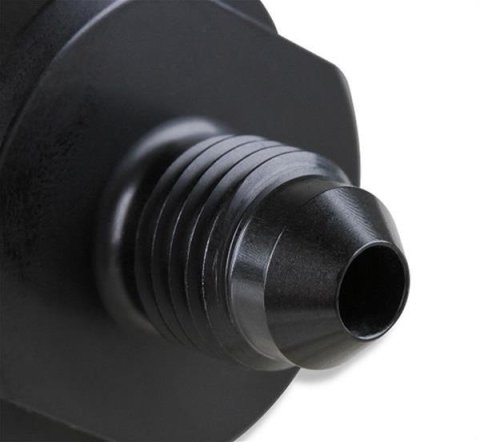 NOS Nitrous and Fuel Filters 15555NOS Filter, In-Line, -4 AN to -4 AN, 140 Micron, Billet Aluminum, Black Anodized, Each