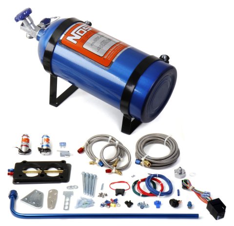 NOS EFI Nitrous Oxide Systems for 1985-1992 CAMARO, CORVETTE, FIREBIRD - 05151NOS System, EFI, Wet, 100-150 hp, 10 lb. Bottle, Blue, Chevy, Pontiac, 5.0/5.7L, Kit
