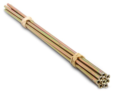 NOS Steel Tubing 16360NOS Tubing, Steel, Natural, 3/16 in. x 12 in., Set of 8