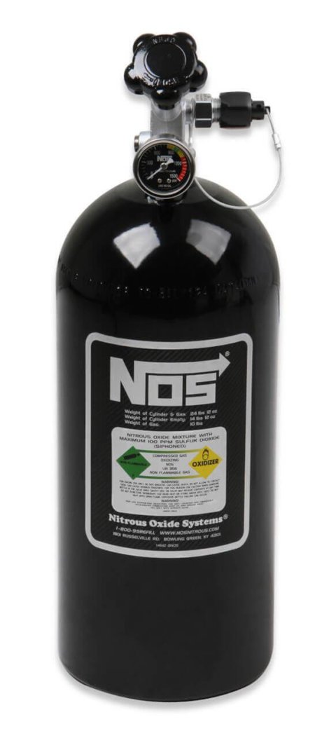 NOS LS Hi Ram Intake Dry Nitrous Systems 05500BNOS Oxide Systems, Systems, Direct Port/Intake Manifold Delivery, TPS, Black 10 lbs. Bottle, Fuel Injection, Kit