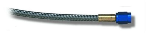 NOS Stainless Steel Braided Hoses 15250NOS Hose, Steel, -4 AN Female End, Blue, -4 AN Female End, Blue, 4 ft. Length, Each