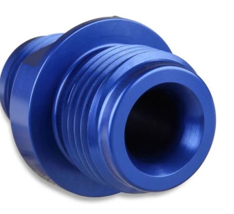 NOS Nitrous and Fuel Filters 15557NOS Filter, In-Line, -6 AN to -6 AN, 140 Micron, Billet Aluminum, Blue Anodized, Each