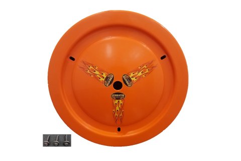 Dominator Race Products Wheel Covers DOM-1012-Bolt-OR Cover, Ultimate Cover - Weld/Keizer/Aero/Bassett/Circle - 15" Smooth - Bolt