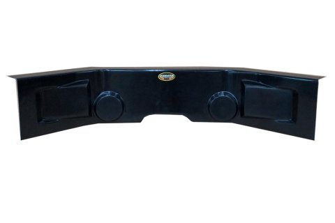 Dominator Race Products Dash Panels DOM-911-BK - Flat Style - 30"w x 8" deep x 6.5" tall